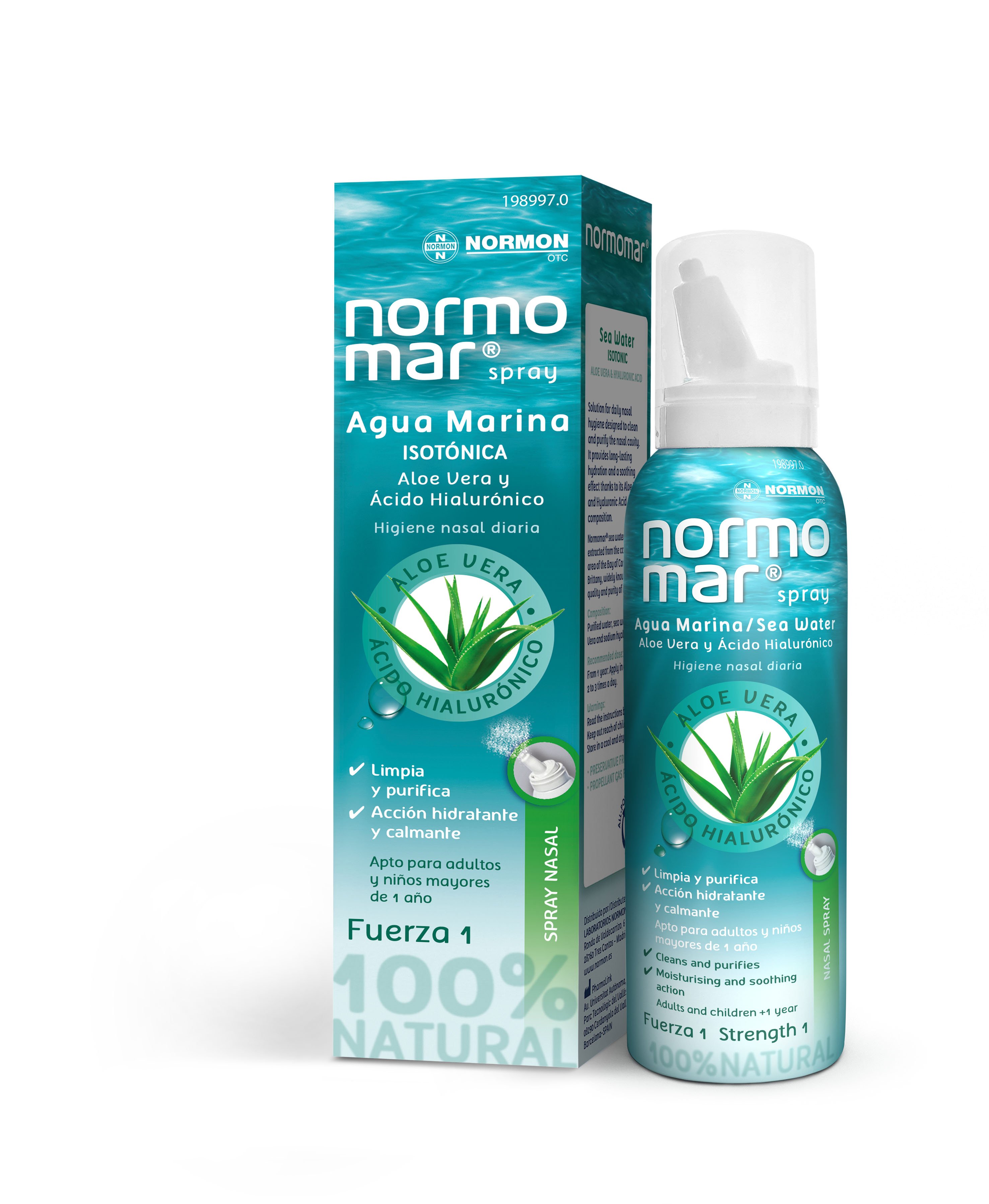 NORMON AMPLIA SU GAMA NORMOMAR® CON EL LANZAMIENTO DE NORMOMAR AGUA MARINA CON ALOE VERA Y ÁCIDO HIALURÓNICO
