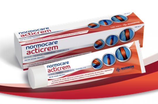 NORMOCARE ACTICREM: EL NUEVO LANZAMIENTO DE NORMON PARA PREPARAR Y RECUPERAR MÚSCULOS Y LIGAMENTOS.