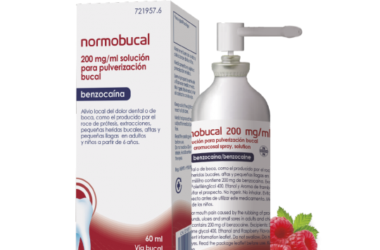 NORMON PONE A DISPOSICIÓN DE LOS ODONTOLÓGOS SU NUEVO SPRAY ANESTÉSICO NORMOBUCAL® 200 mg/ml SOLUCIÓN PARA PULVERIZACIÓN BUCAL